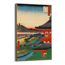 Quadro Stampa su Tela Le Cento vedute famose di Edo XLIX, Utagawa Hiroshige - CupidoDesign