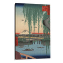 Quadro Stampa su Tela Le Cento vedute famose di Edo LXII, Utagawa Hiroshige - CupidoDesign