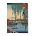 Quadro Stampa su Tela Le Cento vedute famose di Edo LXII, Utagawa Hiroshige - CupidoDesign