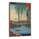 Quadro Stampa su Tela Le Cento vedute famose di Edo LXII, Utagawa Hiroshige - CupidoDesign