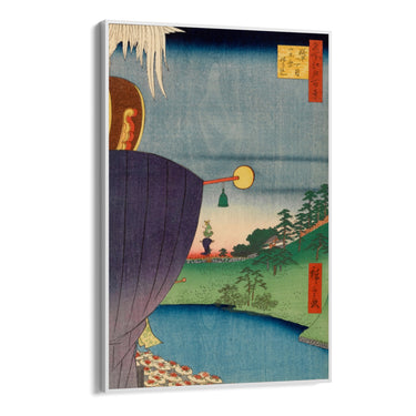 Quadro Stampa su Tela Le Cento vedute famose di Edo LXV, Utagawa Hiroshige - CupidoDesign