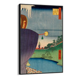 Quadro Stampa su Tela Le Cento vedute famose di Edo LXV, Utagawa Hiroshige - CupidoDesign