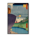 Quadro Stampa su Tela Le Cento vedute famose di Edo LXV, Utagawa Hiroshige - CupidoDesign