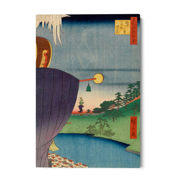 Quadro Stampa su Tela Le Cento vedute famose di Edo LXV, Utagawa Hiroshige - CupidoDesign