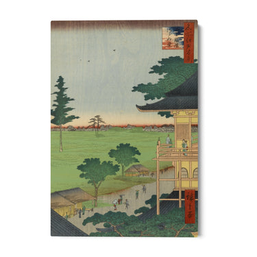Quadro Stampa su Tela Le Cento vedute famose di Edo LXX, Utagawa Hiroshige - CupidoDesign