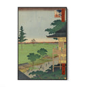 Quadro Stampa su Tela Le Cento vedute famose di Edo LXX, Utagawa Hiroshige - CupidoDesign