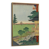 Quadro Stampa su Tela Le Cento vedute famose di Edo LXX, Utagawa Hiroshige - CupidoDesign