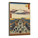 Quadro Stampa su Tela Le Cento vedute famose di Edo VIII, Utagawa Hiroshige - CupidoDesign