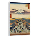 Quadro Stampa su Tela Le Cento vedute famose di Edo VIII, Utagawa Hiroshige - CupidoDesign
