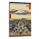 Quadro Stampa su Tela Le Cento vedute famose di Edo VIII, Utagawa Hiroshige - CupidoDesign