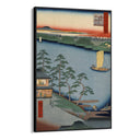Quadro Stampa su Tela Le Cento vedute famose di Edo XCIII, Utagawa Hiroshige - CupidoDesign