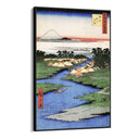 Quadro Stampa su Tela Le Cento vedute famose di Edo XCVI, Utagawa Hiroshige - CupidoDesign