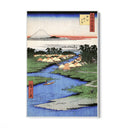 Quadro Stampa su Tela Le Cento vedute famose di Edo XCVI, Utagawa Hiroshige - CupidoDesign