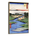 Quadro Stampa su Tela Le Cento vedute famose di Edo XCVI, Utagawa Hiroshige - CupidoDesign