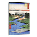 Quadro Stampa su Tela Le Cento vedute famose di Edo XCVI, Utagawa Hiroshige - CupidoDesign