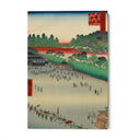 Quadro Stampa su Tela Le Cento vedute famose di Edo IX, Utagawa Hiroshige - CupidoDesign