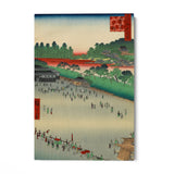 Quadro Stampa su Tela Le Cento vedute famose di Edo IX, Utagawa Hiroshige - CupidoDesign