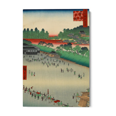 Quadro Stampa su Tela Le Cento vedute famose di Edo IX, Utagawa Hiroshige - CupidoDesign