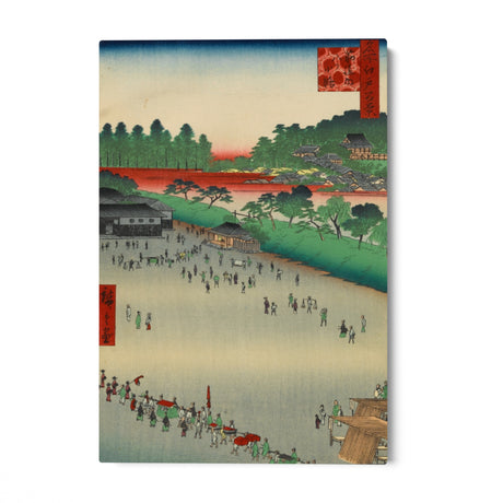 Quadro Stampa su Tela Le Cento vedute famose di Edo IX, Utagawa Hiroshige - CupidoDesign