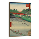 Quadro Stampa su Tela Le Cento vedute famose di Edo IX, Utagawa Hiroshige - CupidoDesign