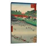 Quadro Stampa su Tela Le Cento vedute famose di Edo IX, Utagawa Hiroshige - CupidoDesign