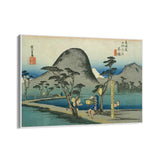 Quadro Stampa su Tela Nihonbashi, Le cinquantatré stazioni del Tōkaidō, Utagawa Hiroshige - CupidoDesign