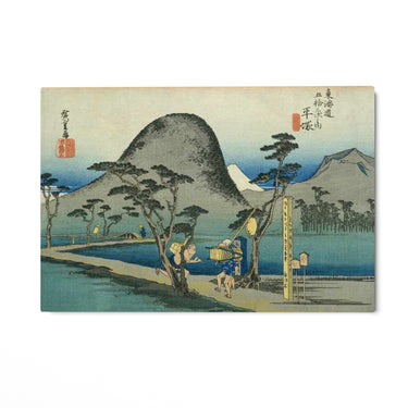 Quadro Stampa su Tela Nihonbashi, Le cinquantatré stazioni del Tōkaidō, Utagawa Hiroshige - CupidoDesign