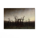 Quadro Stampa su Tela Abbazia nel querceto, Caspar David Friedrich - CupidoDesign