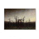 Quadro Stampa su Tela Abbazia nel querceto, Caspar David Friedrich - CupidoDesign
