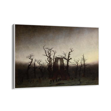 Quadro Stampa su Tela Abbazia nel querceto, Caspar David Friedrich - CupidoDesign