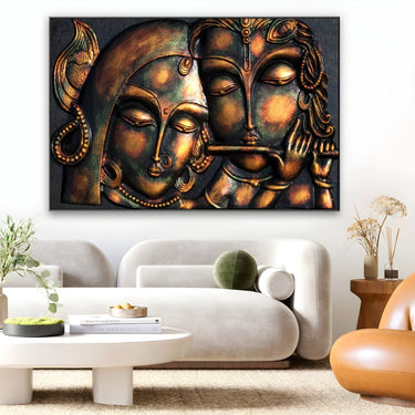 Quadro Stampa su Tela Abbraccio Eterno - CupidoDesign