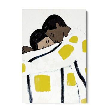 Quadro Stampa su Tela Abbraccio Totale - CupidoDesign