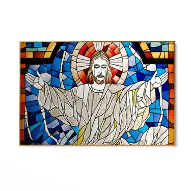 Quadro Stampa su Tela Abbraccio Celeste - CupidoDesign