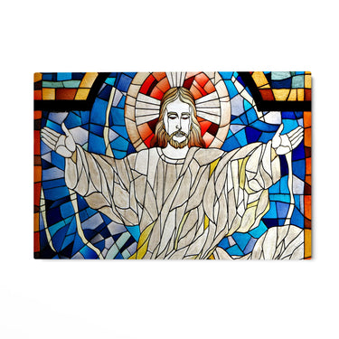 Quadro Stampa su Tela Abbraccio Celeste - CupidoDesign