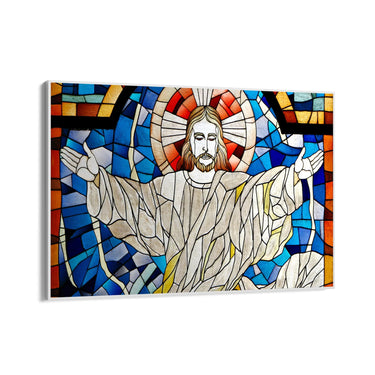 Quadro Stampa su Tela Abbraccio Celeste - CupidoDesign