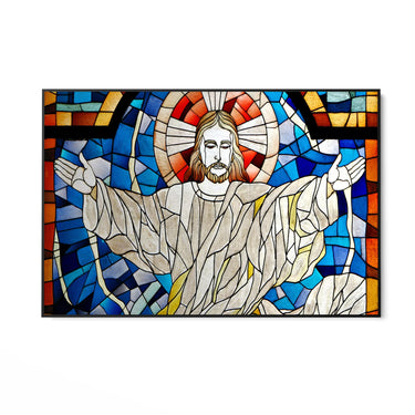 Quadro Stampa su Tela Abbraccio Celeste - CupidoDesign