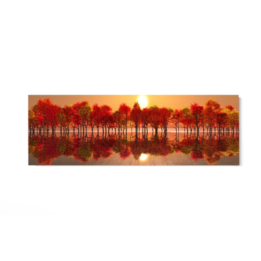 Quadro Stampa su Tela Abbraccio d’Autunno - CupidoDesign