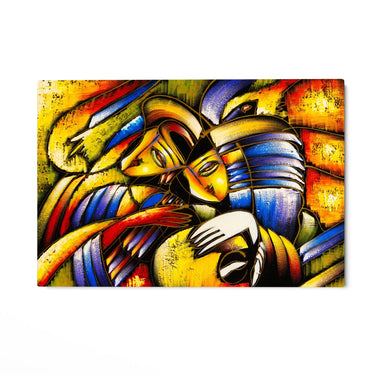 Quadro Stampa su Tela Abbraccio di Anime - CupidoDesign