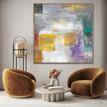 Quadro Stampa su Tela Accento Dorato - CupidoDesign