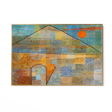 Quadro Stampa su Tela Ad Parnassum, Paul Klee - CupidoDesign
