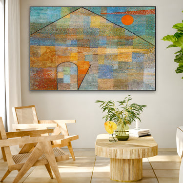 Quadro Stampa su Tela Ad Parnassum, Paul Klee - CupidoDesign