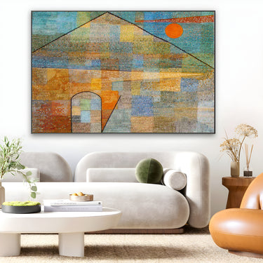 Quadro Stampa su Tela Ad Parnassum, Paul Klee - CupidoDesign