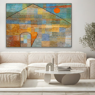 Quadro Stampa su Tela Ad Parnassum, Paul Klee - CupidoDesign