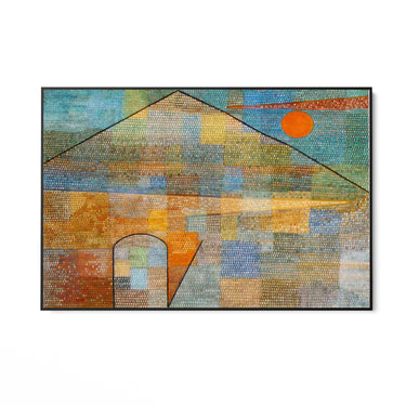 Quadro Stampa su Tela Ad Parnassum, Paul Klee - CupidoDesign