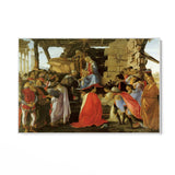 Quadro Stampa su Tela Adorazione dei magi, Sandro Botticelli - CupidoDesign