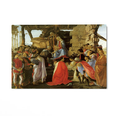 Quadro Stampa su Tela Adorazione dei magi, Sandro Botticelli - CupidoDesign