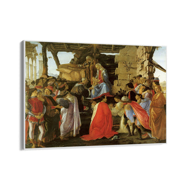 Quadro Stampa su Tela Adorazione dei magi, Sandro Botticelli - CupidoDesign