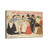 Quadro Stampa su Tela Affiches Charles Verneau, Théophile Steinlen - CupidoDesign