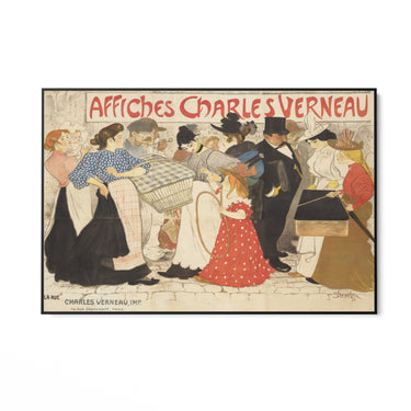 Quadro Stampa su Tela Affiches Charles Verneau, Théophile Steinlen - CupidoDesign