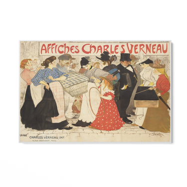 Quadro Stampa su Tela Affiches Charles Verneau, Théophile Steinlen - CupidoDesign